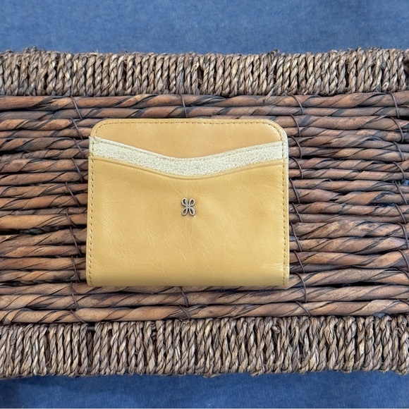 HOBO MAX MINI BIFOLD WALLET IN GOLD LEAF LNWOT - Picture 5 of 5